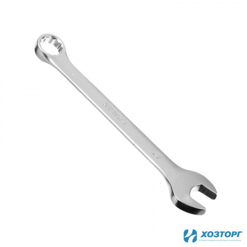Ключ комбинированный  17мм матовый ЕРМАК CRV 736-058 (10/100)