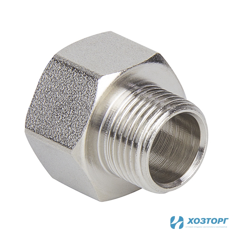 Переходник 20*15 (3/4"х1/2") внутренняя/наружная резьба TEBO T-ЛР.П.2.34-12.CN (22/396)