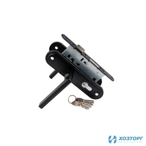 Замок врезной S-Locked 155-50 мод.224 BL черный матовый 122875 (1/24)