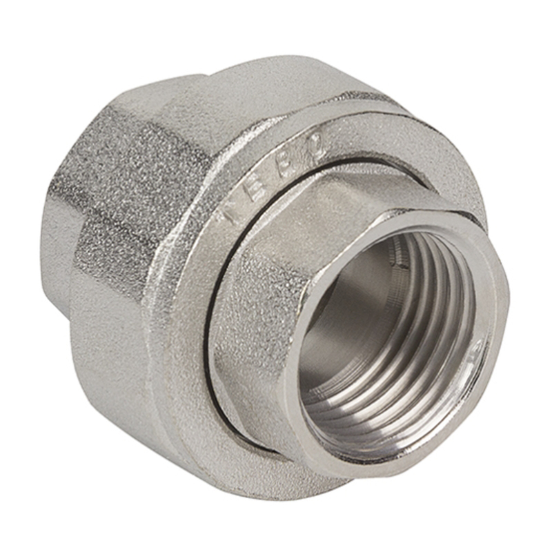 Американка прямая 15 (1/2") внутренняя/внутренняя резьба TEBO T-ЛР.А.1.12.CN (15/180)