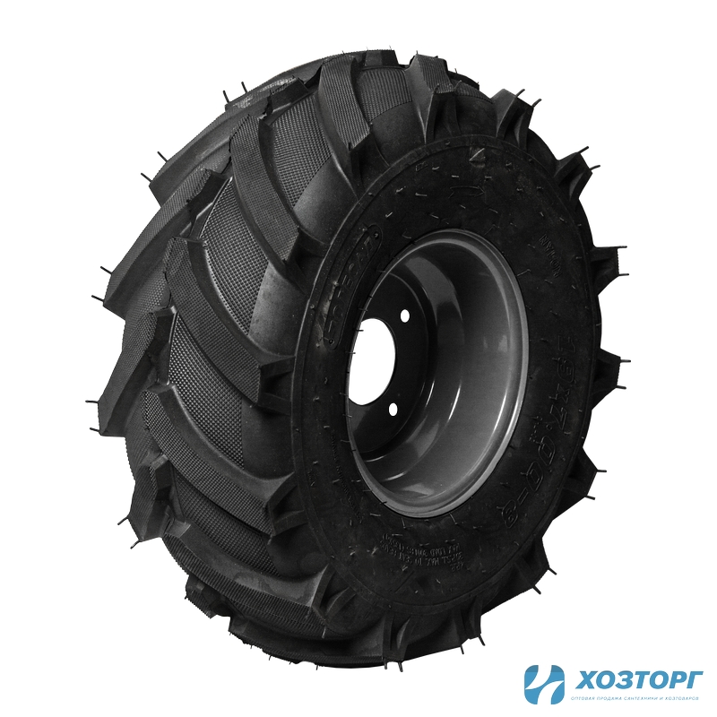 Колесо к МОТОБЛОКУ  19-7-8 ПОЛЕСАД EXTREME,Елочка , диск 4 отверстия, цена за штуку (2/24)