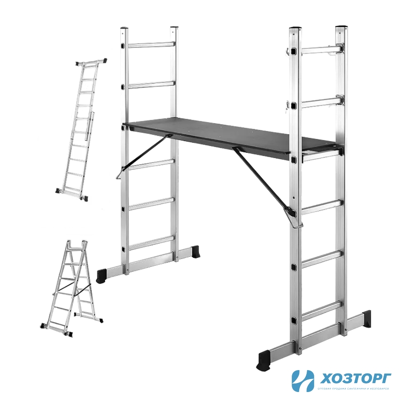 Лестница-платформа GRASSMAN 1,8*1,44*40, нагрузка до 150 кг (1/1)