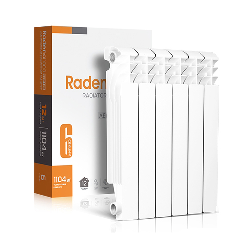 Радиатор алюминиевый  CN-RA Radena R 1000  500/100  10 секций 008010407 (1/1)