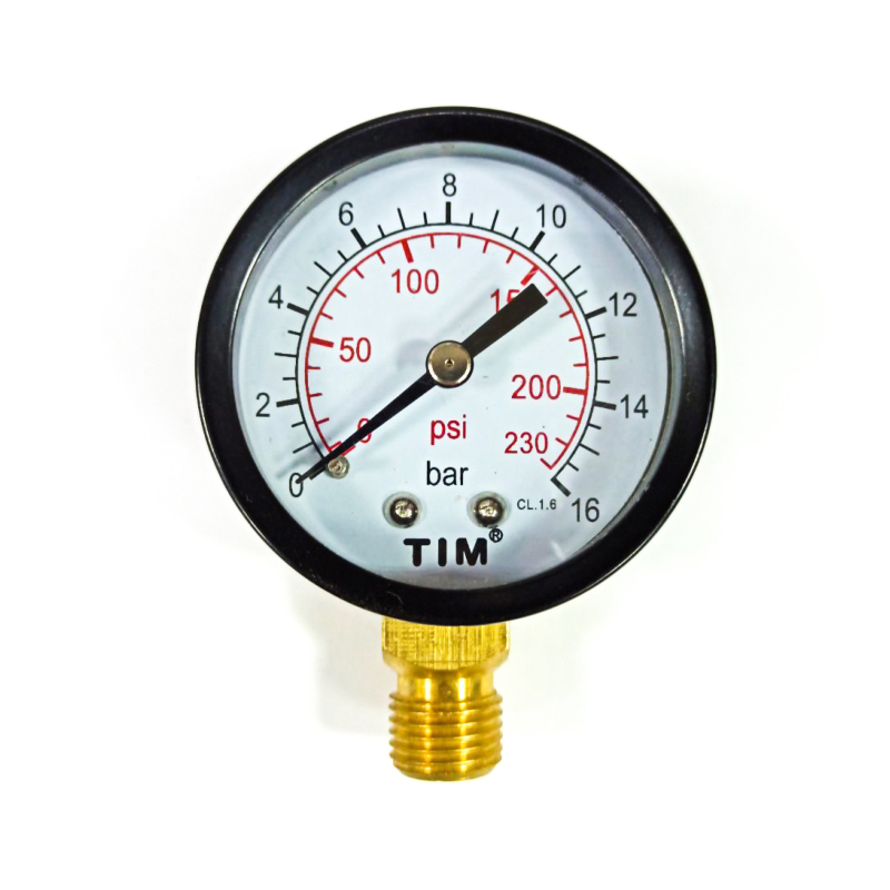 Манометр радиальный TIM Y-50-16 (1/60)