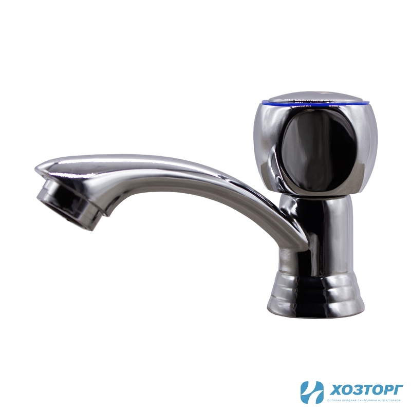 Смеситель  д/кухни DORON DС 1518-1, 1/2 керамика, хром, излив литой нос, п/г (2/20)