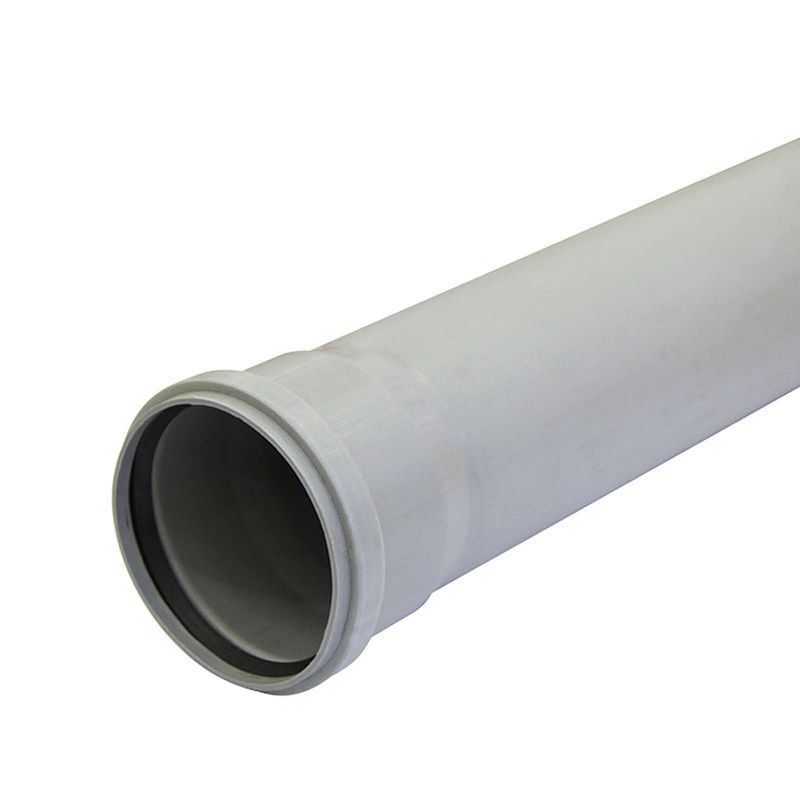 Труба  канализационная серая 110х2,2х2000 мм, DORON (10/10)