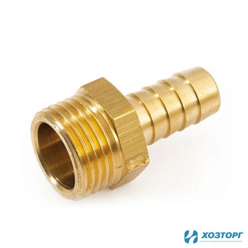 Штуцер 15*10 (1/2"*3/8") наружная резьба/штуцер TIM SM02-10 (10/300)