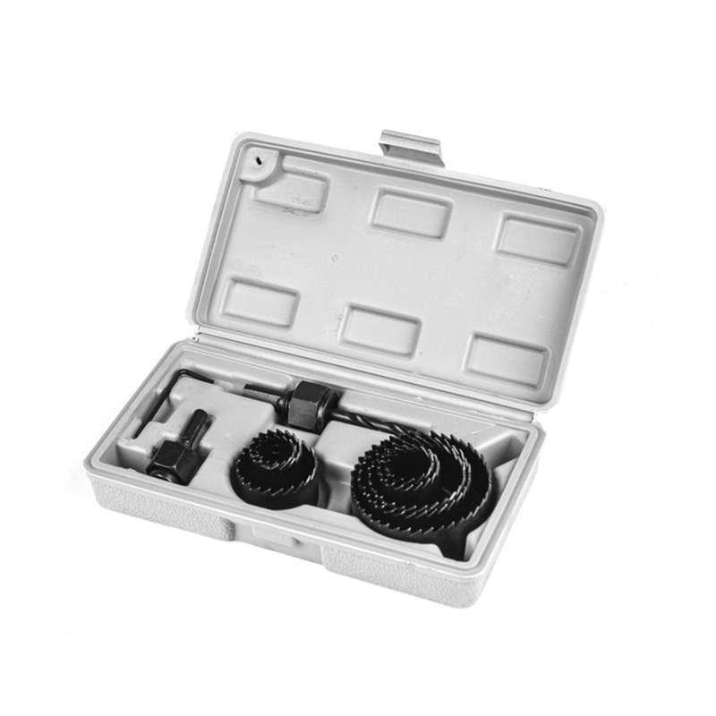 Набор пил кольцевых 12 предметов, 19-64 мм, в кейсе СИЛАЧ (1/40)