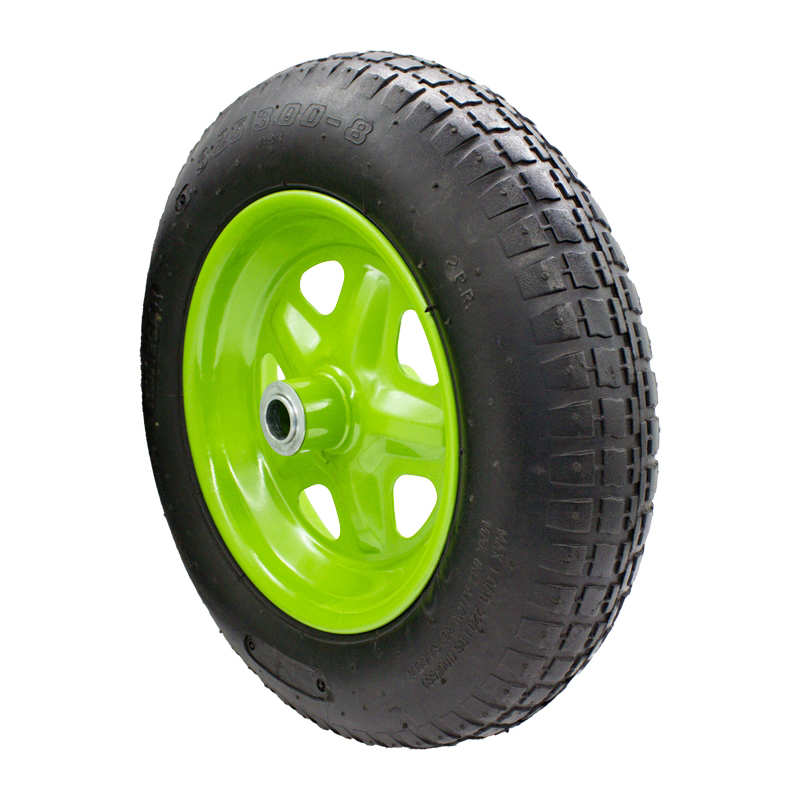 Колесо к тачке пневматическое PR 3003,3.25-8,20мм ПОЛЕСАД (5/90)