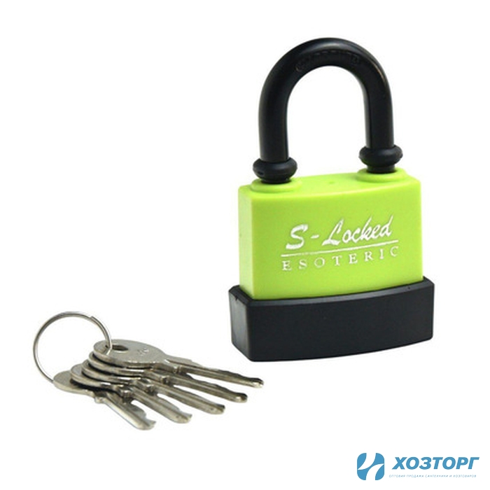 Замок навесной S-Locked ВС Z-03-38-5 -pac  влагозащищенный, 5 кл 123819 (6/96)