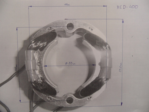 Статор Gramex HED-400
