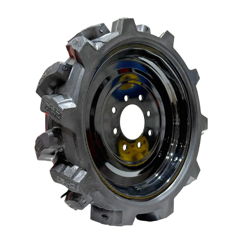 Колесо к МОТОБЛОКУ ЦЕЛЬНОЛИТОЕ 4.00-8 СИЛАЧ, диск 8 отверстий, цена за штуку (2/84)