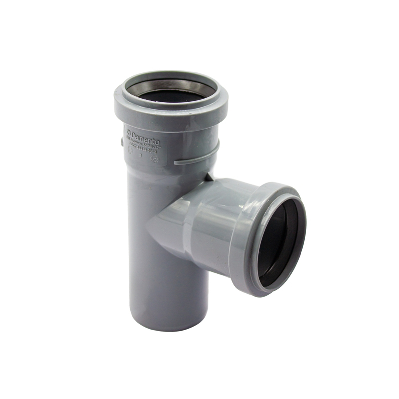 Тройник канализационный  50х50х90° DAMENTO  (1/180)