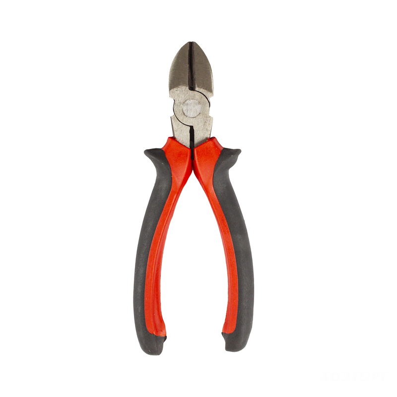 Кусачки боковые 160 мм, СИЛАЧ СТАНДАРТ шлифованные, комбинированные ручки (6/60)