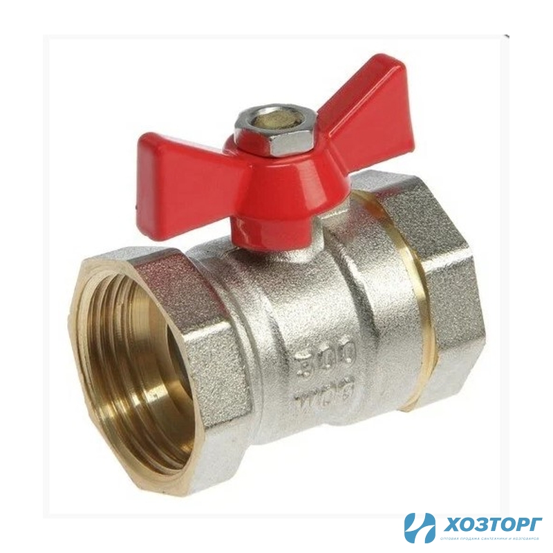 яя_Кран шаровой otmo 1 В-В бабочка гайка-гайка (1/100)