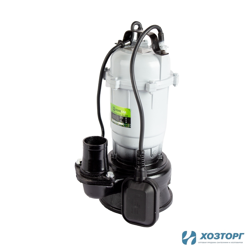 Фекальный насос ПОЛЕСАД  ФН-750Б (750Вт, макс производ.300л/мин, макс высота подъема 8м) (1/36)