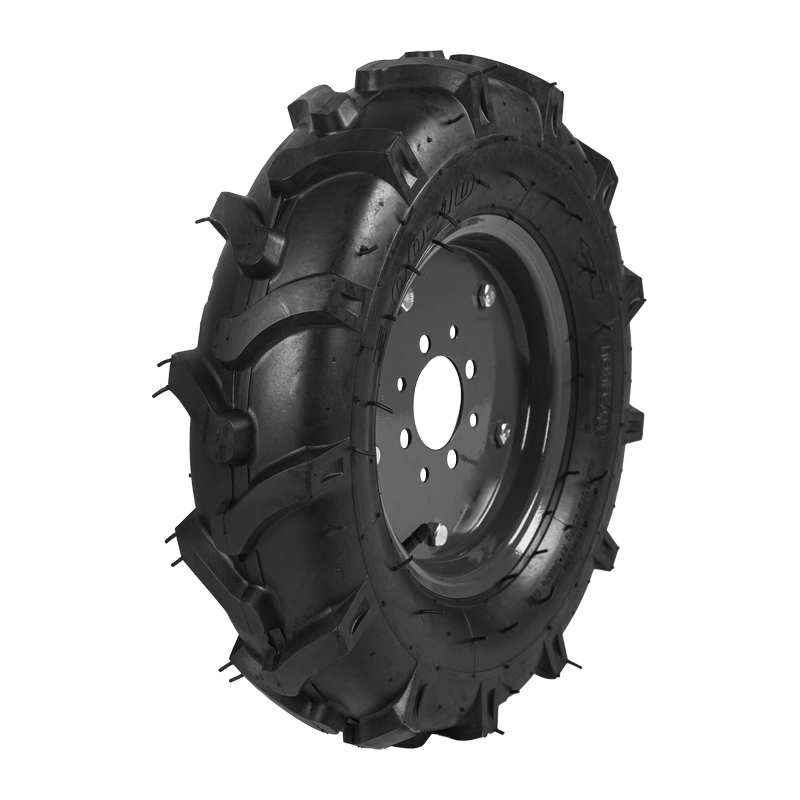 Колесо к МОТОБЛОКУ 5.00-10 ПОЛЕСАД ,Елочка , диск 4 отверстия, цена за штуку (2/36)