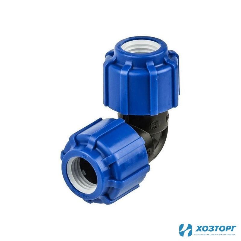 Отвод переходной  обжимной 32х25 ПНД (10/55)