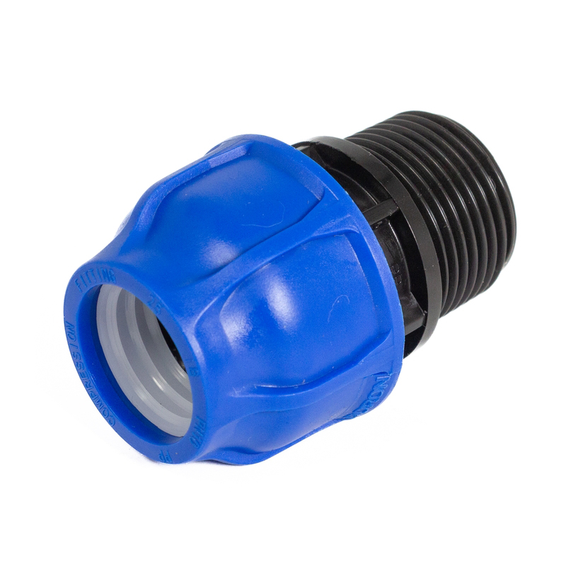 Муфта переходная 25х1", наружная резьба ПНД DORON (20/440)