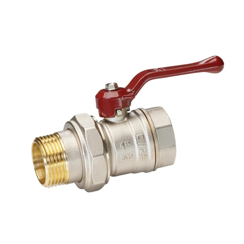 Кран шаровой Temper 3/4 В-Н ручка с американкой (1/10)