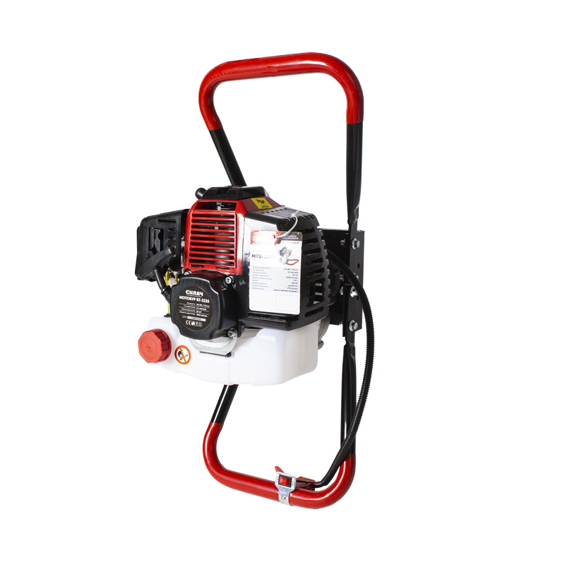 Мотобур СИЛАЧ МТБ-5235 ,3,5л/с, 2-х тактн.,АИ-92,бак 1,0 л,без шнека (1/40)