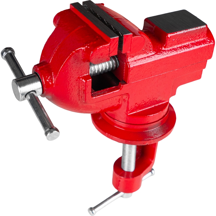 Тиски настольные с поворотным механизмом 50 мм СИЛАЧ (1/10)
