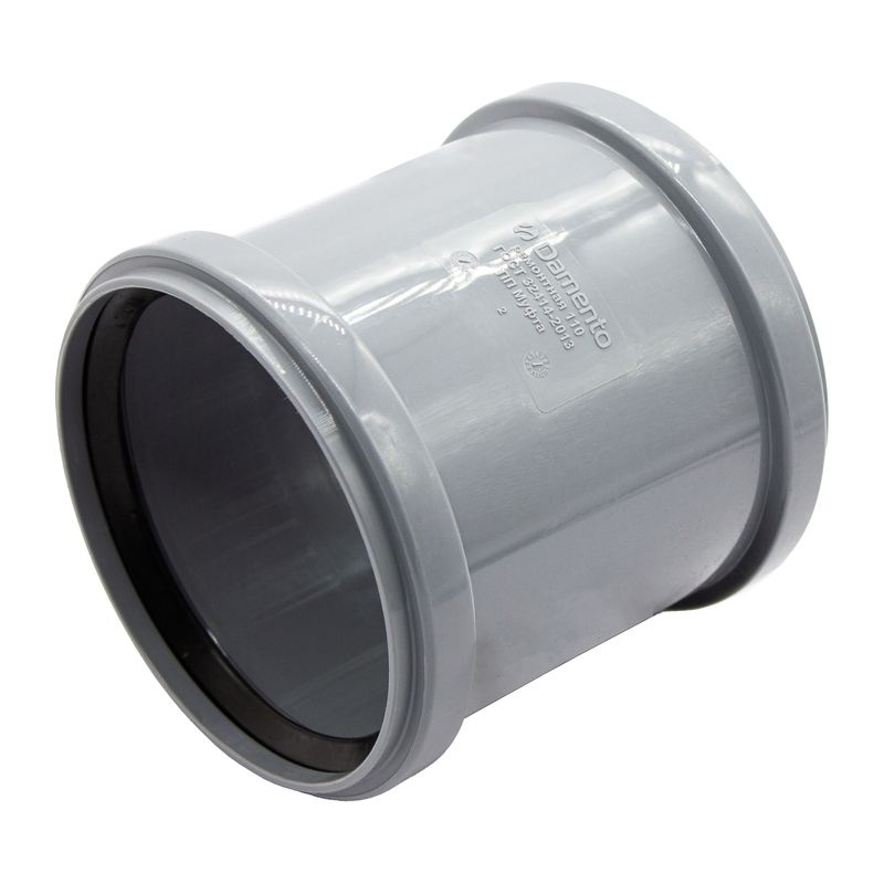 Муфта канализационная 110 мм  DAMENTO (1/70)