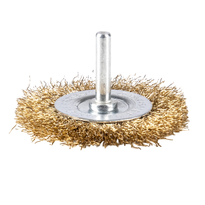 Щетка для дрели СИЛАЧ  60 мм, плоская, волнистая (1/250)