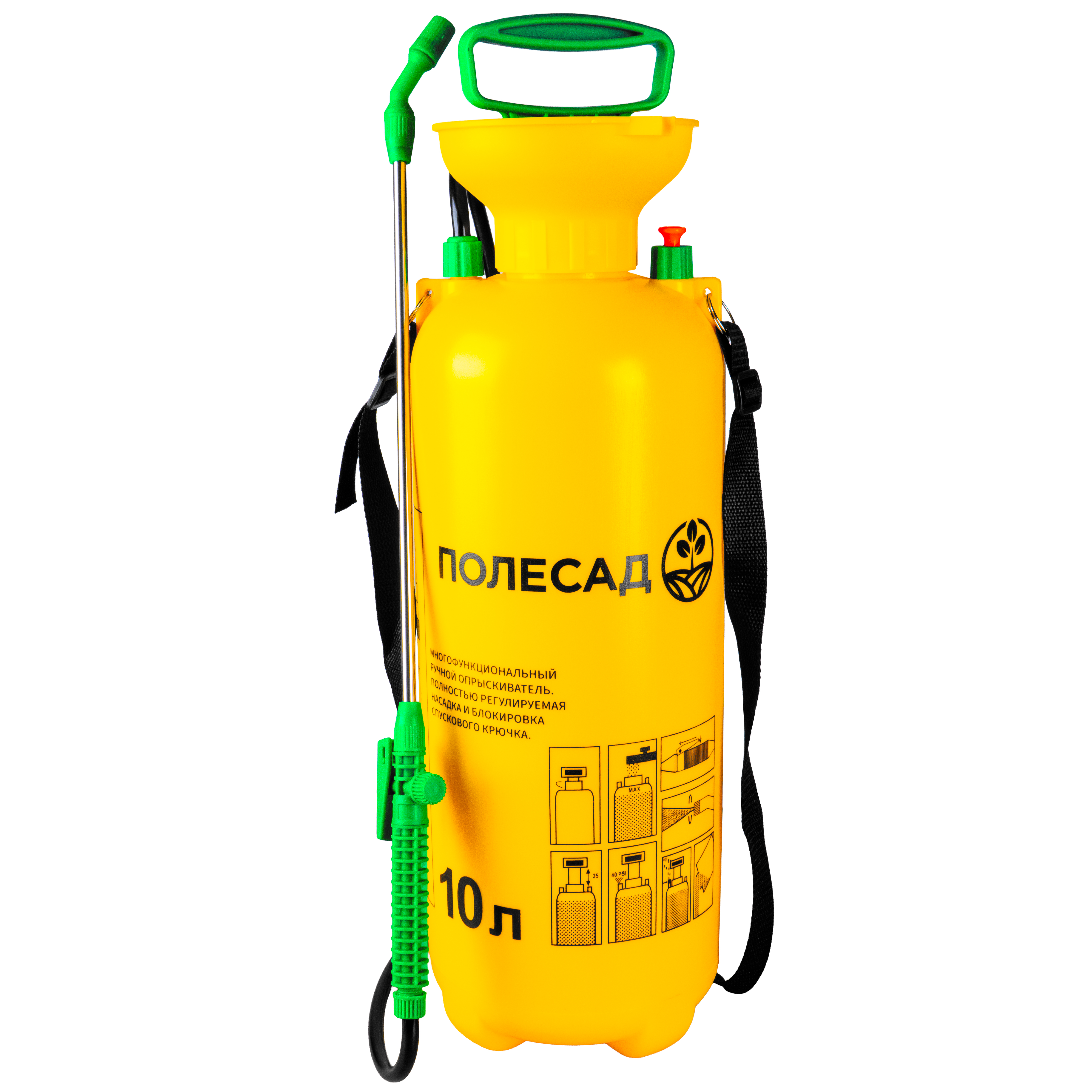 Опрыскиватель ручной ПОЛЕСАД  ОР-10Л (1/6)