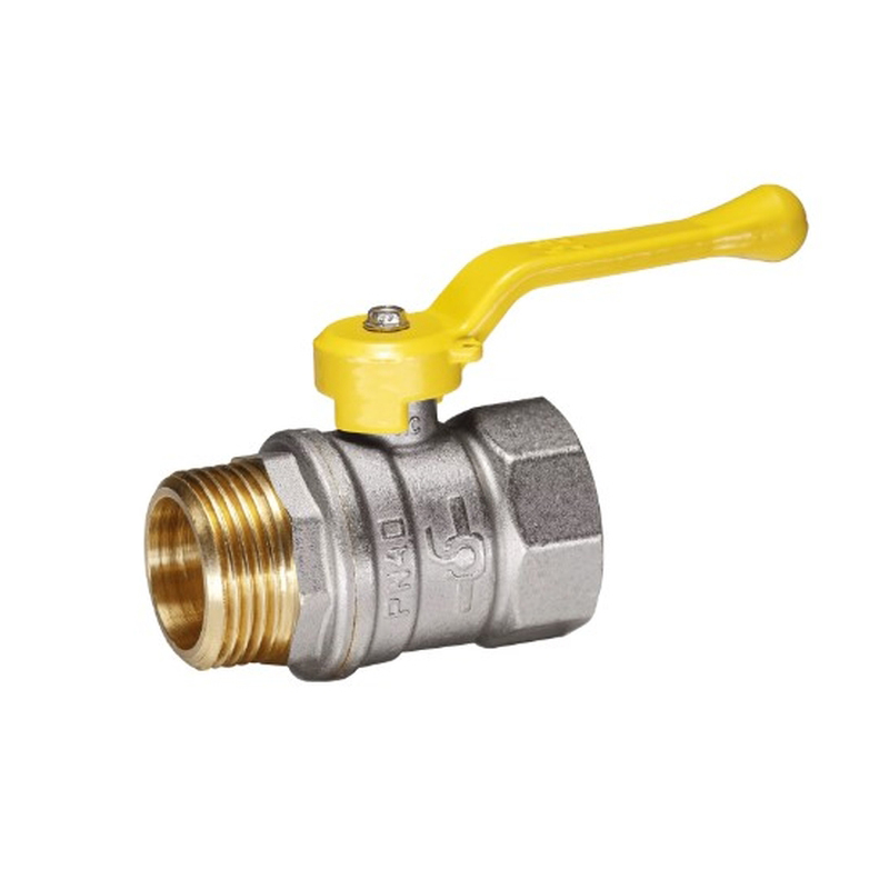 Кран шаровый Temper 3/4 В-Н ручка газовый (1/12)