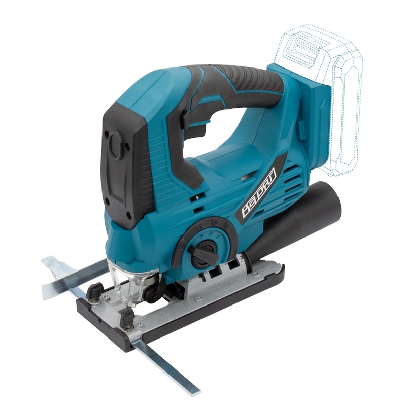  Лобзик аккумуляторный ВАРЯГ ЛА-21/703 (21В, 0-2400 ход/мин,  быстр.заж.пил,) картон, без АКБ, без ЗУ (1/6)