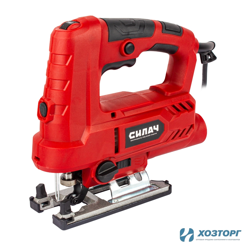 Лобзик электрический  СИЛАЧ ЛЭ-100.900П (900Вт,0-3000ход/мин. дер.100мм/метал.10мм, быстр.зам.пил. подсветка) (1/10)