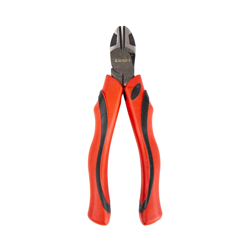 Кусачки боковые 160 мм, СИЛАЧ ПРЕМИУМ Cr-Ni, комб. ручки, усиленные (3/60)