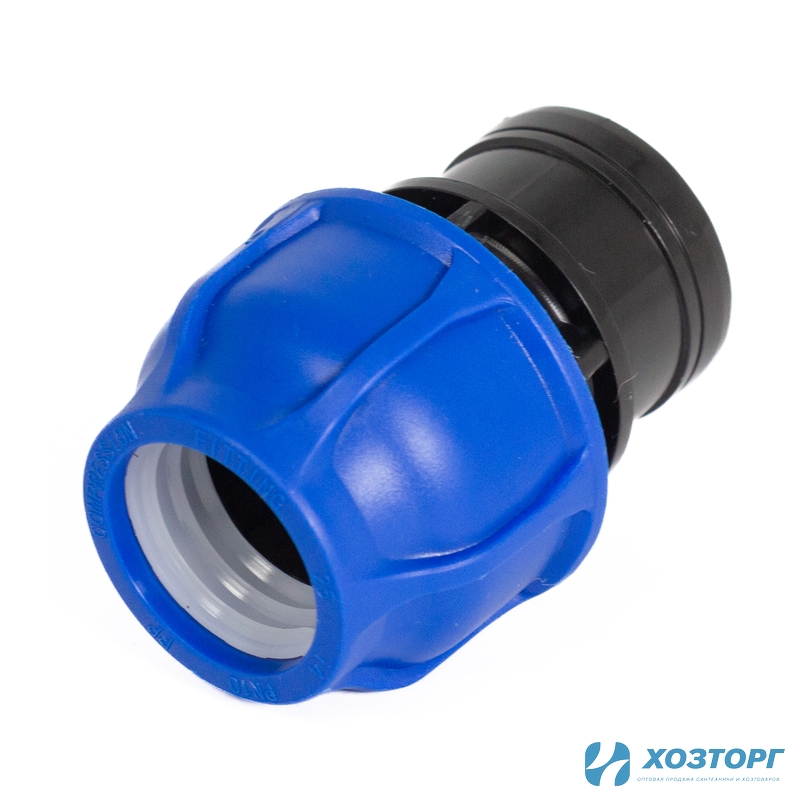 Муфта переходная 25х 3/4", внутренняя резьба ПНД DORON (15/420)