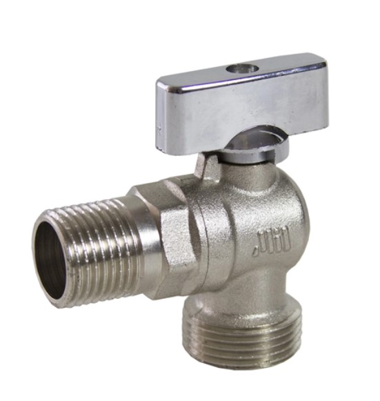 Кран 2-х проходной шаровой 1/2  х 3/4 ДСМА  (14/168)