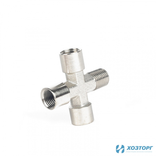 Переходник крестообразный Patriot 1259/2 (крест 1/4"MFFF) (1/1)