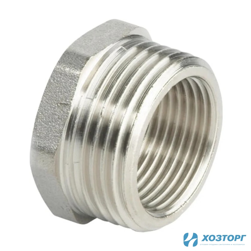 Переходник 25*15 (1"х1/2") внутренняя/наружная резьба TEBO T-ЛР.П.2.1-12.CN (17/306)