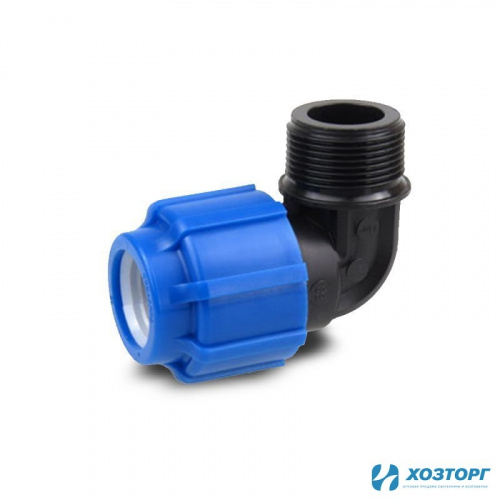 Отвод переходной 40 х1 1/4", наружная ПНД 05397 (1/10)
