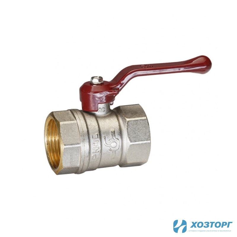 Кран шаровой Temper 1 1/4 В-В ручка (1/4)