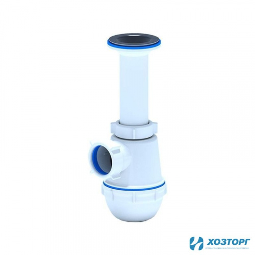 Сифон бутылочный 1 1/2" чашка Ø70мм, выпуск Ø40мм АНИ ГРОТ А0500 (1/40)