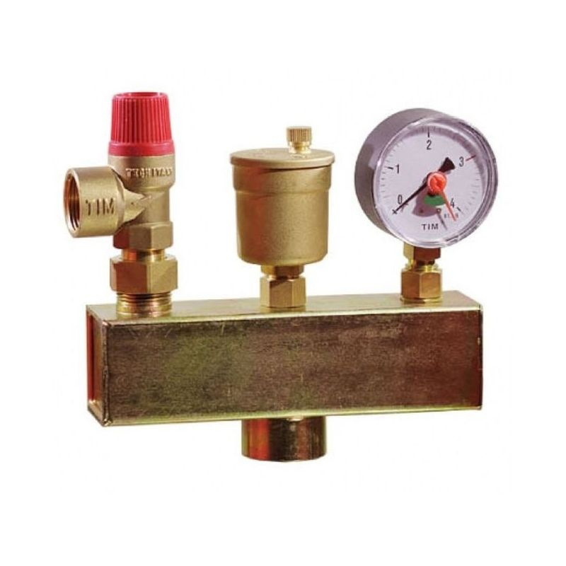 Группа безопасности для котла 1" 3 бар TIM JH-1022-3 (1/8)