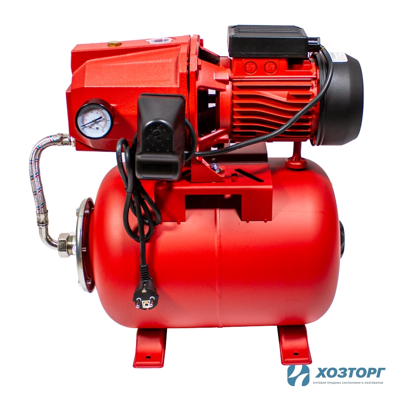 Станция автоматического водоснабжения  DAMENTO АНСП 1000/24Ч (1000Вт, чугун, напор 48м, производ. 55л/мин, подкл1") (1/15)