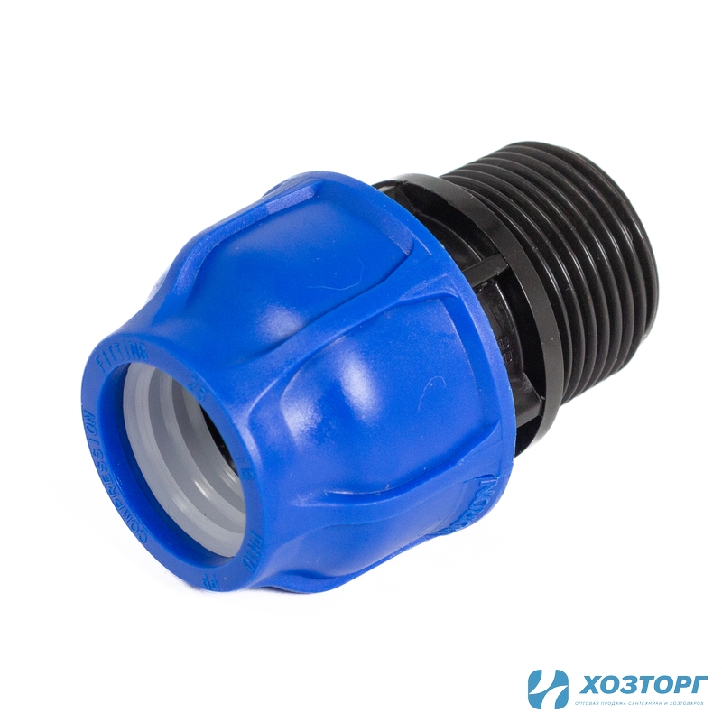 Муфта переходная 25х1", наружная резьба ПНД DORON (20/440)