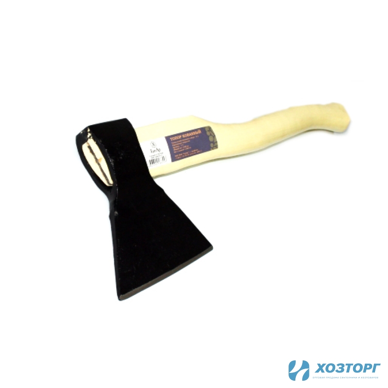 Топор 1200гр, с деревянной ручкой, в сборе, кованый.Б3 Россия (1/10)