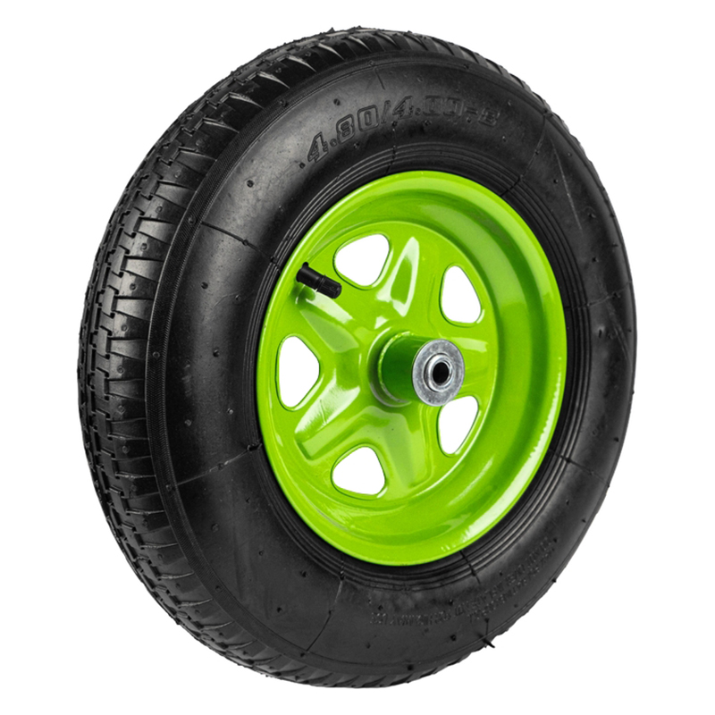 Колесо к тачке пневматическое 4.00-8, 12мм ПОЛЕСАД (5/90)