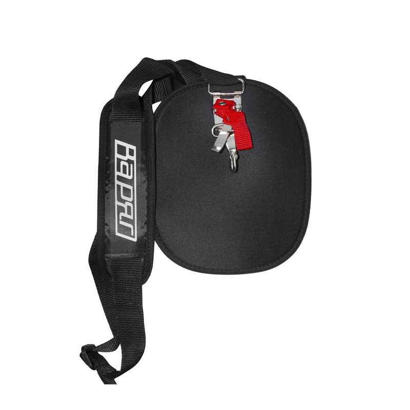 Одинарный плечевой ремень для триммеров Варяг , с защитой бедра, быстросъемный. (1/100)