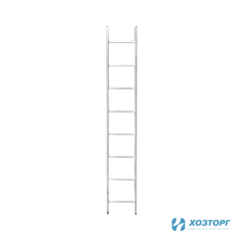 Лестница приставная односекционная 8 ступеней, СИЛАЧ 1*8, 2,29м (1/5)