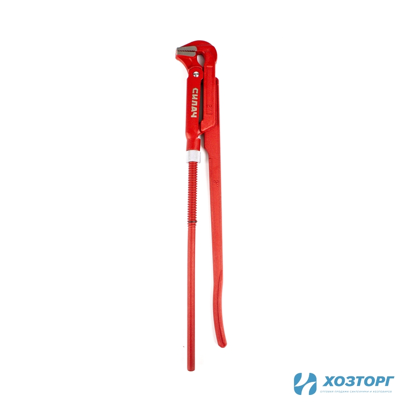 Ключ трубный рычажный СИЛАЧ, прямые губы р-р 2", №3, тип "L" (1/12)