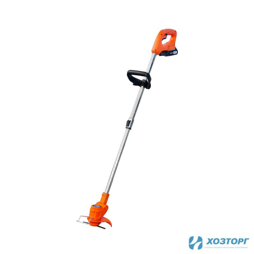 Триммер аккумуляторный Gramex  CSC -21/1-2,0 (21В, захват15см,  сдвижная штанга, леска,нож) картон, 2,0 А/Ч  АКБ и ЗУ (10/60)