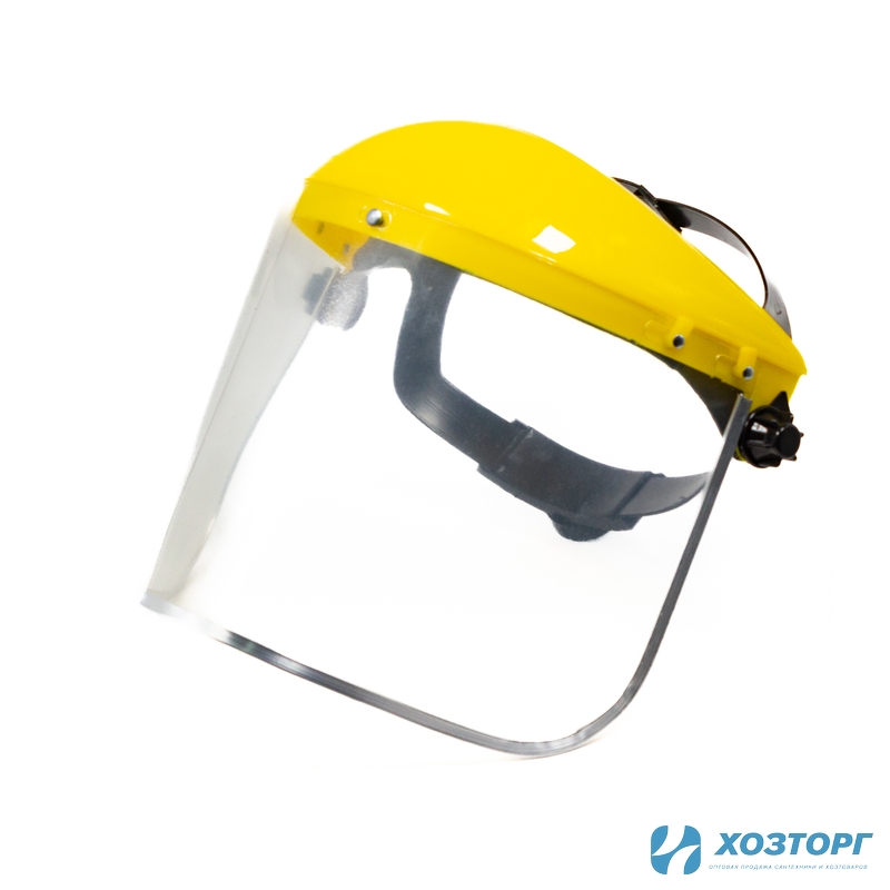 Маска-щиток защитный лицевой ЕВРО с храповым механизмом СИЛАЧ М-01